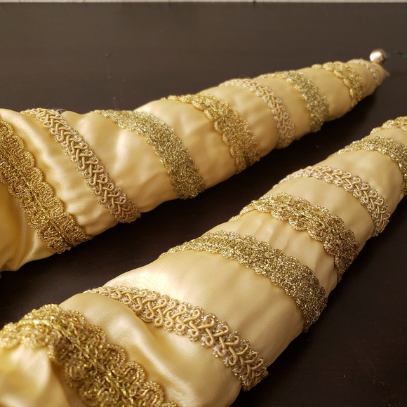 Santa Clause Porcelain Face Christmas Decor Set - Picture 6 of 8